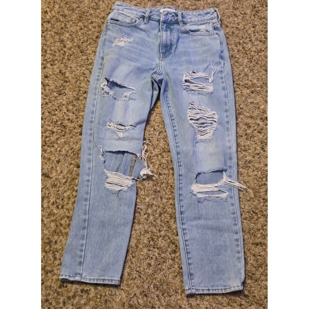 PacSun Distressed Mom Jeans Women's Size 24 Blue